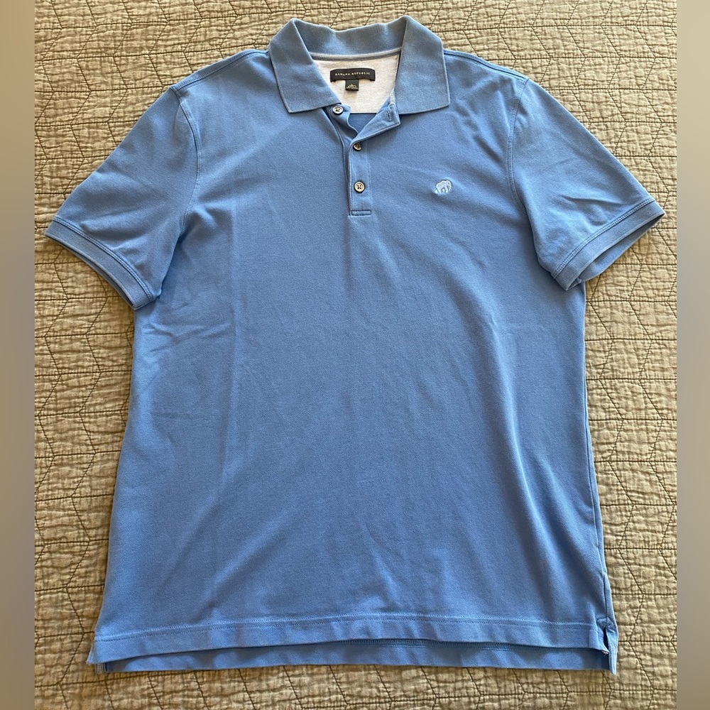 Light Blue Banana Republic Polo